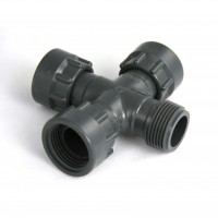Cruce plastic FI 1'' cu olandez
