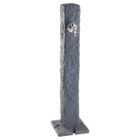 Cismea apa tip stalp cu robinet Granite, culoare granit inchis 