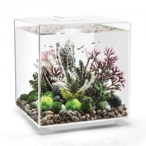 Acvariu BiOrb Cube 60 litri MCR, alb