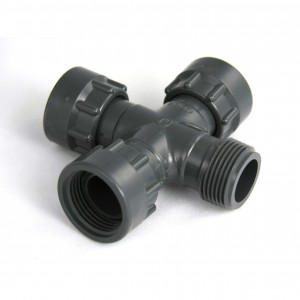Cruce plastic FI 1'' cu olandez