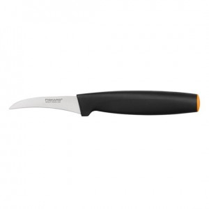 Cutit pentru decojit curbat Fiskars Functional Form, 7 cm
