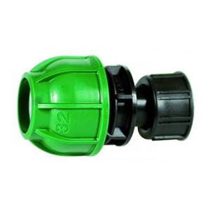 Racord compresiune 32 x 1'', cu olandez