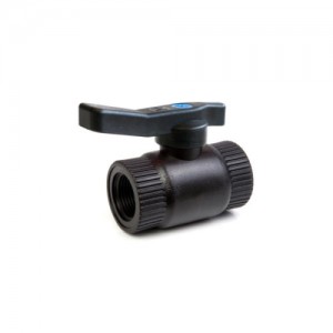 Robinet plastic cu bila metalica, filet interior-interior