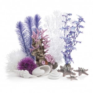 Set de decor acvarii 30 litri biOrb Pink Ocean