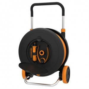 Set furtun cu tambur Fiskars Waterwheel L, 30m