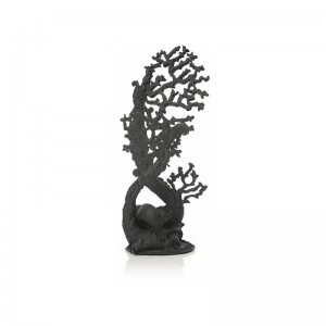 Ornament biOrb scupltura coral negru, L