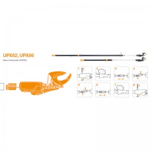 Cap de schimb foarfeci Fiskars UPX82, UPX86