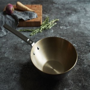 Tigaie wok inox Fiskars Norden, 28 cm