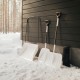 Lopata pentru zapada Fiskars SnowXpert alba