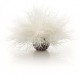 Decoratiune crin alb