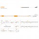 Set snur de schimb si maner pentru Fiskars UPX82 si UP82