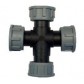 Cruce plastic FI 1'' cu olandez