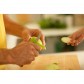 Cutit pentru decojit curbat Fiskars Functional Form, 7 cm