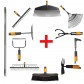 Coada medie grafit Fiskars QuikFit M, 84.5cm