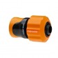 Conector furtun de gradina cu STOP Fiskars, 19mm-3/4''
